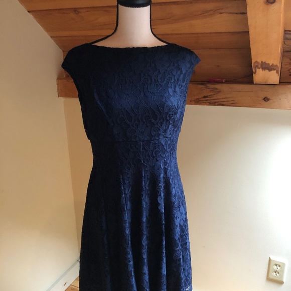 Ralph Lauren Lace Cocktail Dress - Picture 1 of 5
